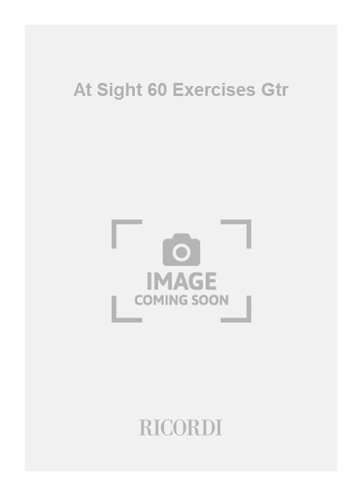 At Sight 60 Exercises Gtr